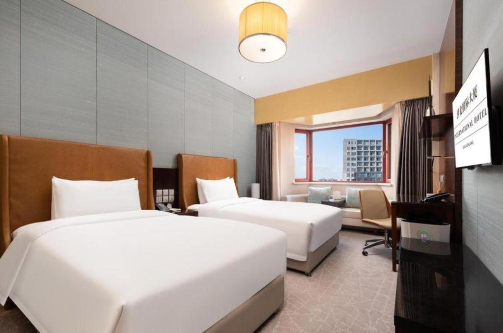 Shijiazhuang International Building Hotel Exteriér fotografie