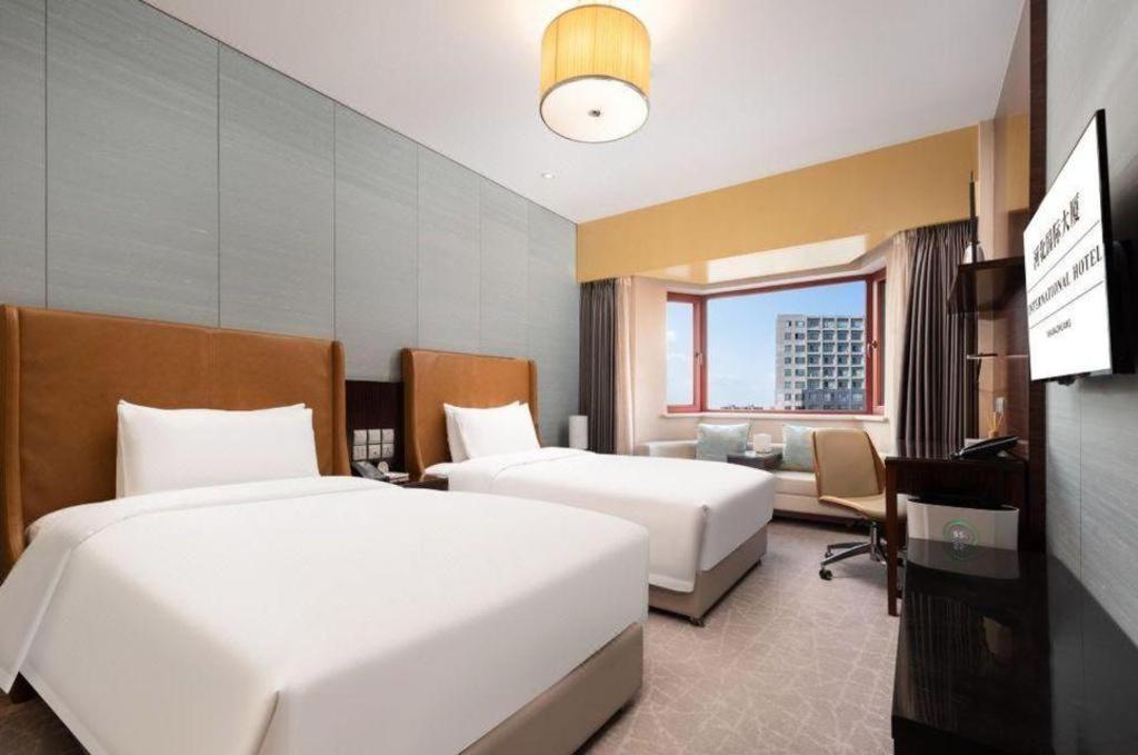 Shijiazhuang International Building Hotel Exteriér fotografie